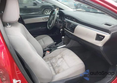 2014 Toyota Corolla Le Plus from USA, damaged, VIN 5YFBURHE1EP158880